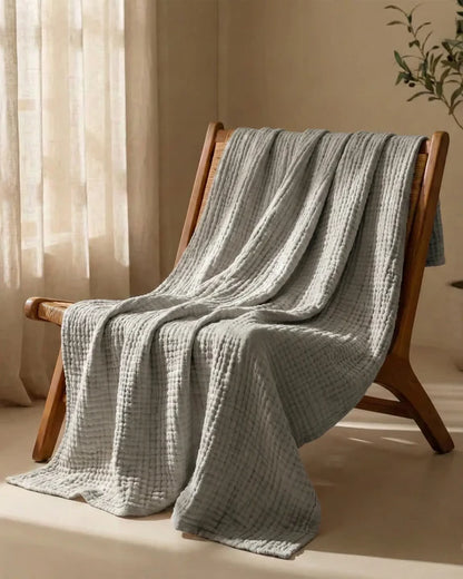 Musselin-Decke – 100 % Baumwoll-Musselin