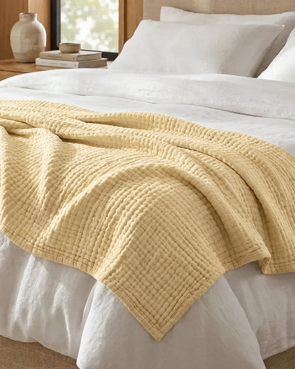 Musselin-Decke – 100 % Baumwoll-Musselin