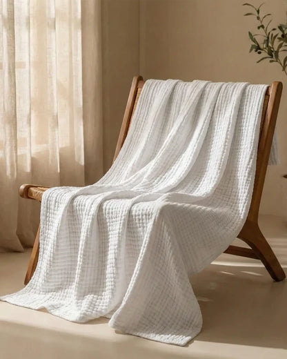 Musselin-Decke – 100 % Baumwoll-Musselin